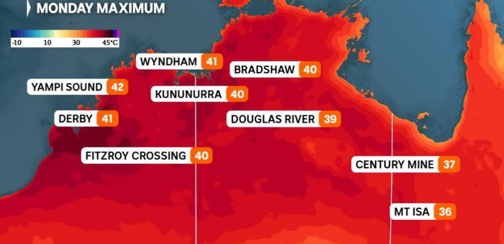 Ρεκόρ υψηλών θερμοκρασιών στην Αυστραλία εν μέσω χειμώνα - Πάνω από 41 βαθμούς Κελσίου