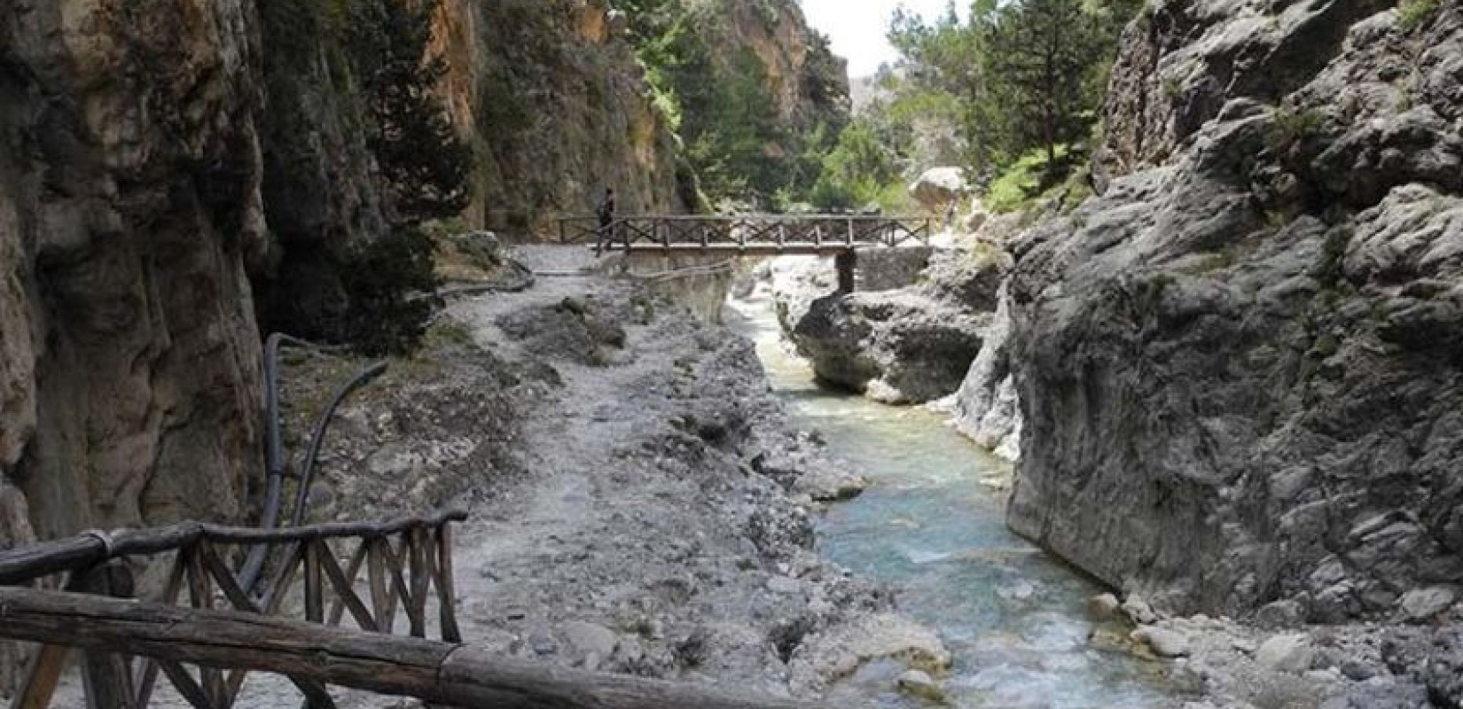 Φαράγγι Σαμαριάς: Άνοιξε και πάλι για τους περπατητές με σύστημα προειδοποίησης έντονων καιρικών φαινομένων