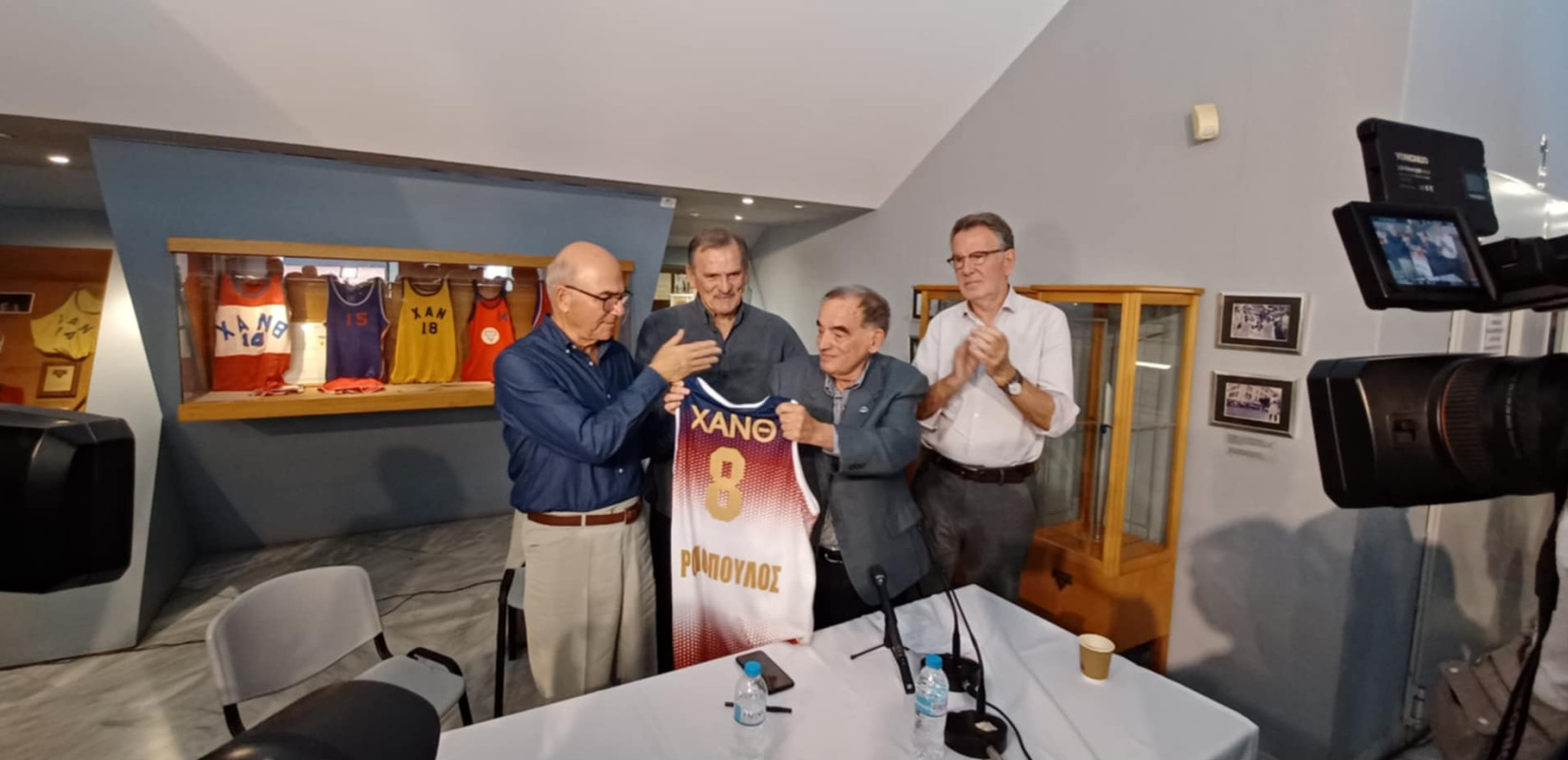 Θεσσαλονίκη: Η ΧΑΝΘ τίμησε τον Θόδωρο Ροδόπουλο (βίντεο, φωτ.)