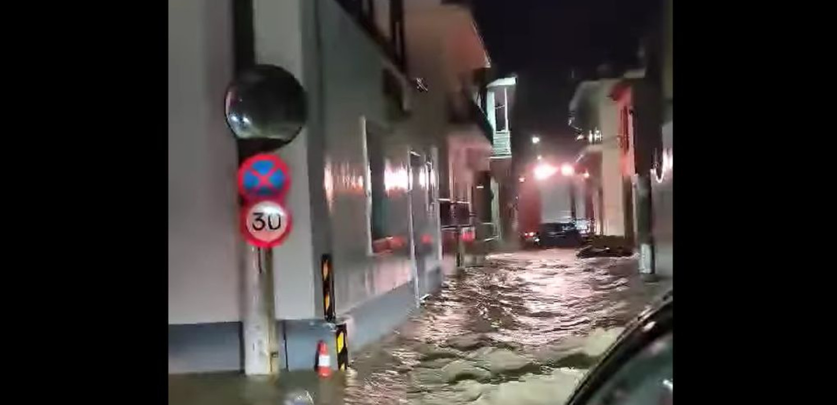 Φωτογραφία αρχείου από πλημμύρα στη Ρόδο το 2024