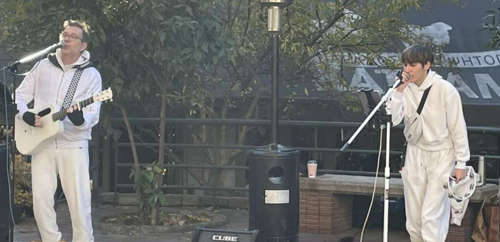 Θεσσαλονίκη: Ξωτικά στην πλατεία Άθωνος