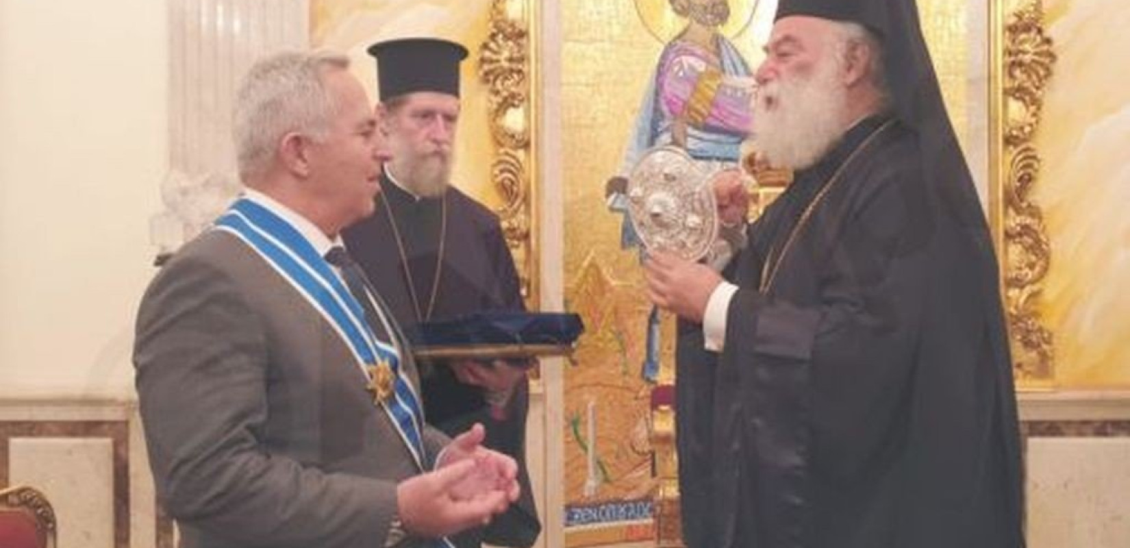 Δεκτός από την ελληνική κοινότητα Αλεξάνδρειας ο Ευ. Αποστολάκης