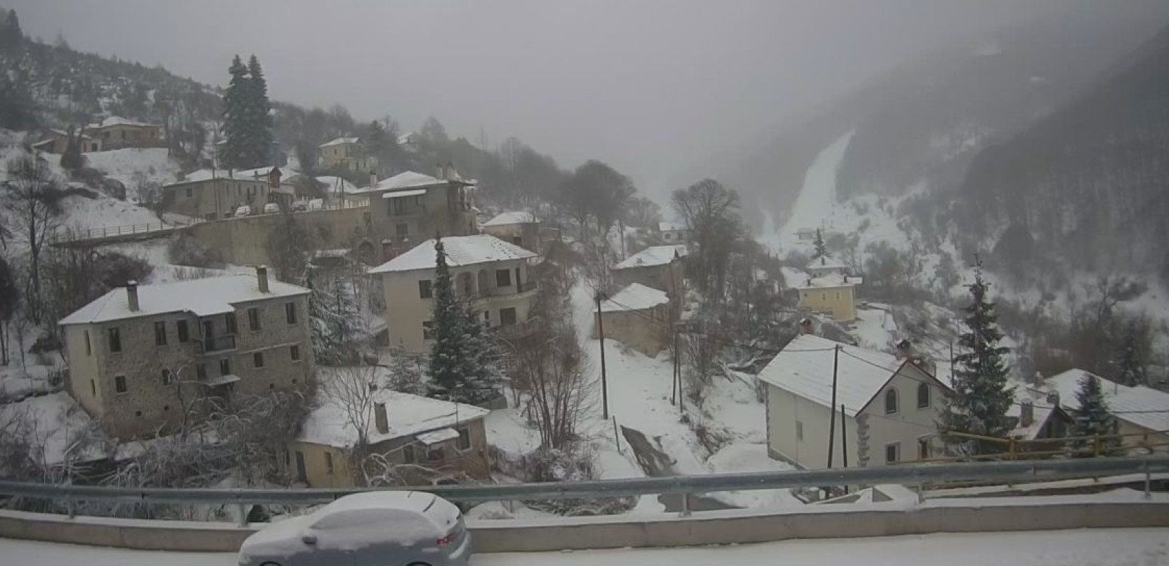Χιόνια στην Φλώρινα