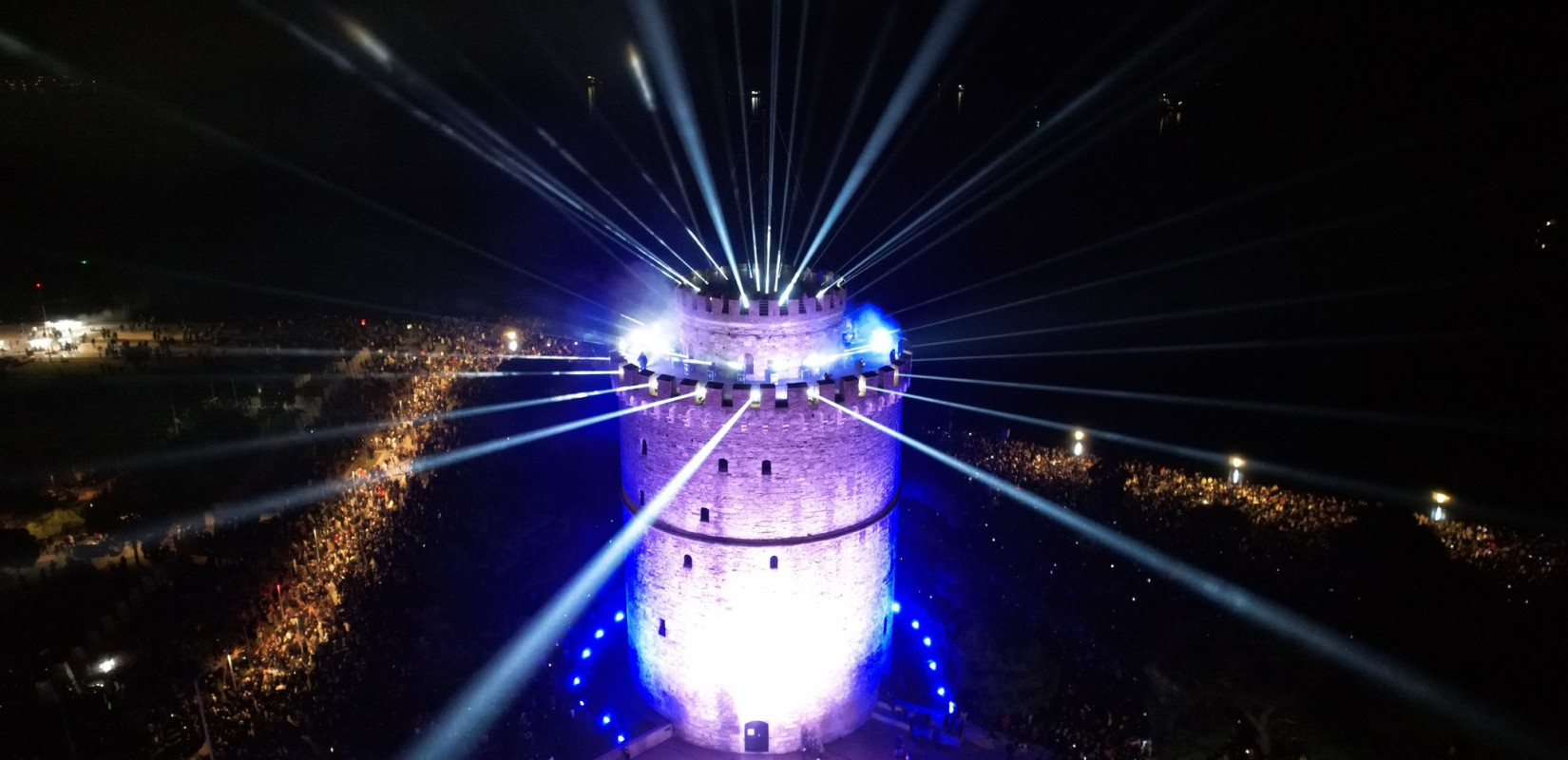 Θεσσαλονίκη: Κλείνει προσωρινά ο Λευκός Πύργος για τις εργασίες καλλιτεχνικού φωτισμού για τον εορτασμό της Πρωτοχρονιάς