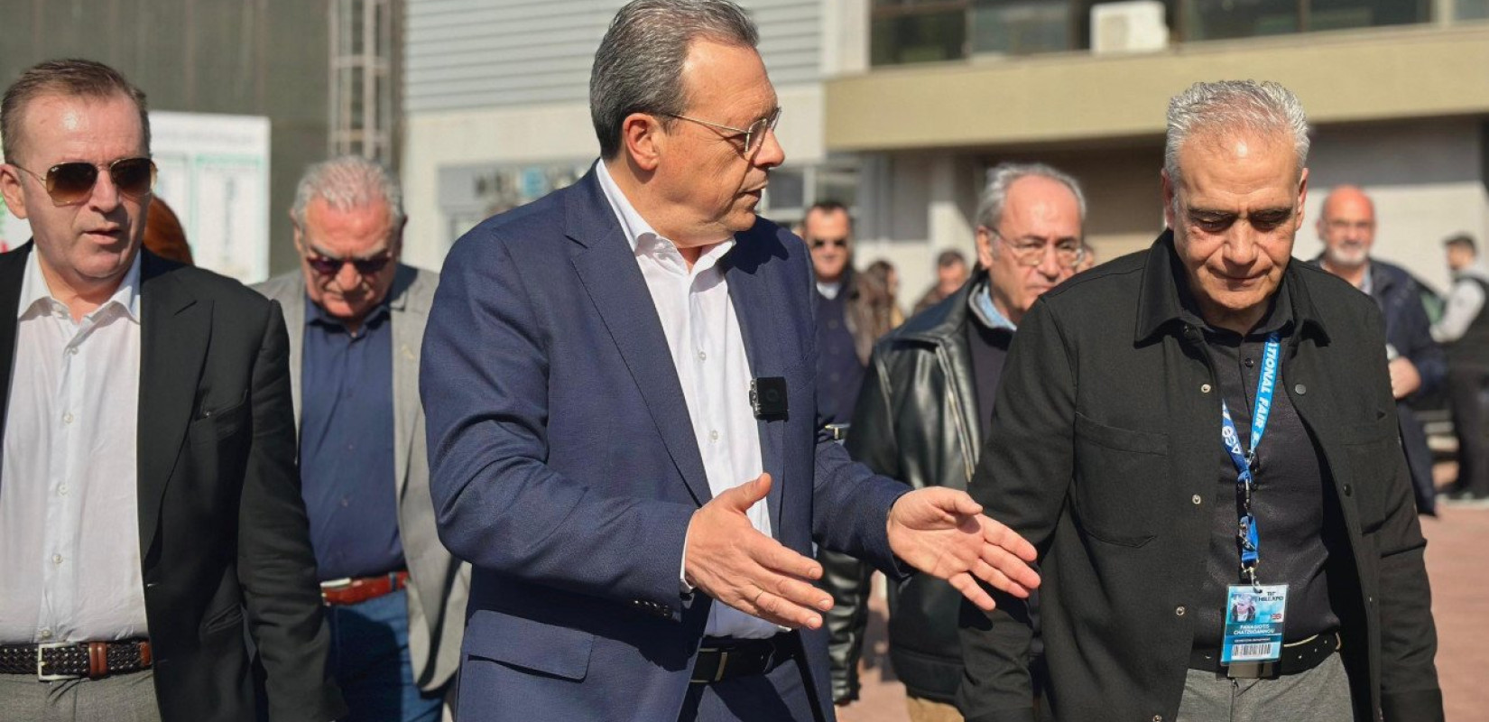Συνάντηση Σ. Φάμελλου με τη διοίκηση της ΔΕΘ: «Πρέπει να σηκώσουμε ξανά και τη Θεσσαλονίκη και την Έκθεση ψηλά» (βίντεο)