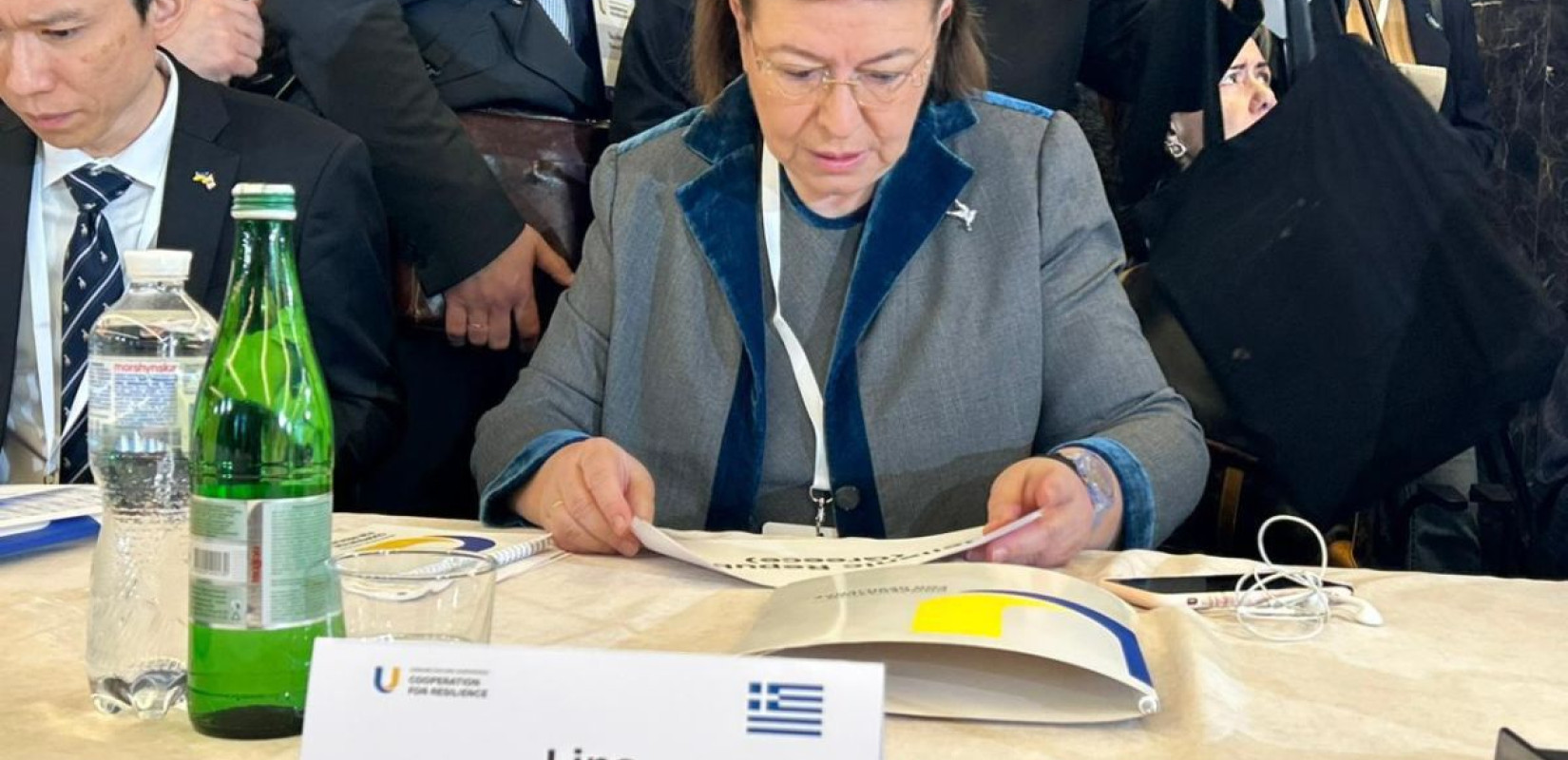 Λίνα Μενδώνη: Εγκαίνια της έκθεσης «Δαίδαλος- Μύθοι της Κρήτης» στο Palace Museum του Πεκίνου