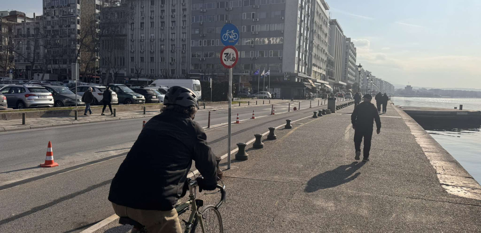 Θεσσαλονίκη: Υψηλού ή πολύ υψηλού κινδύνου πάνω από το 65% των τμημάτων του δικτύου ποδηλατοδρόμων