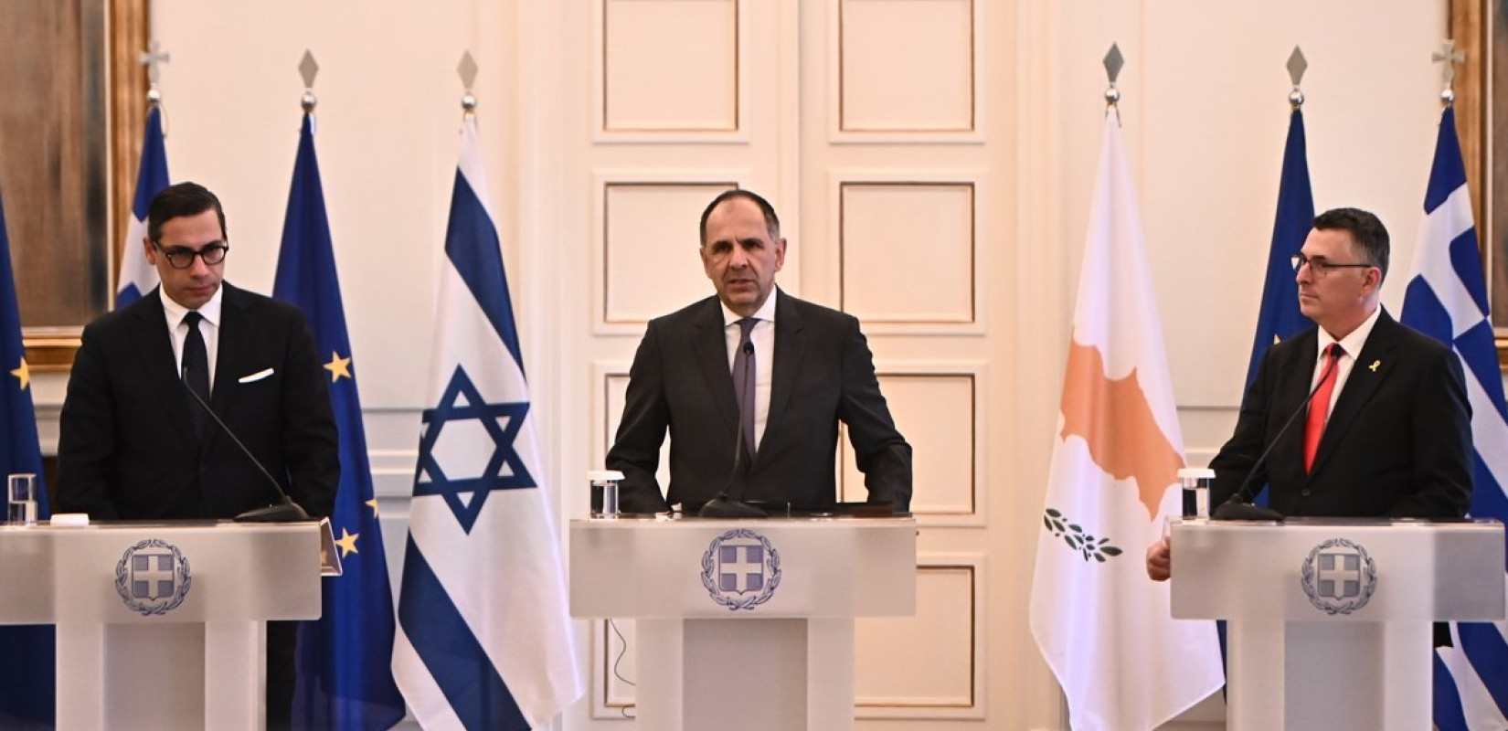 Γ. Γεραπετρίτης - Τριμερής: Κορυφαία προτεραιότητα της εξωτερικής πολιτικής της Ελλάδας το Κυπριακό