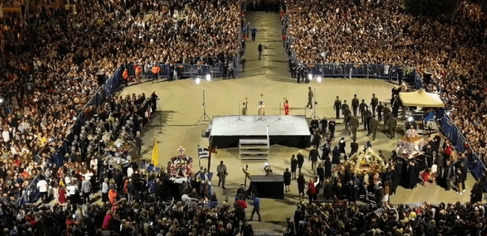 Θεσσαλονίκη: Στην Πλατεία Αριστοτέλους και φέτος η συνάντηση των πέντε επιταφίων