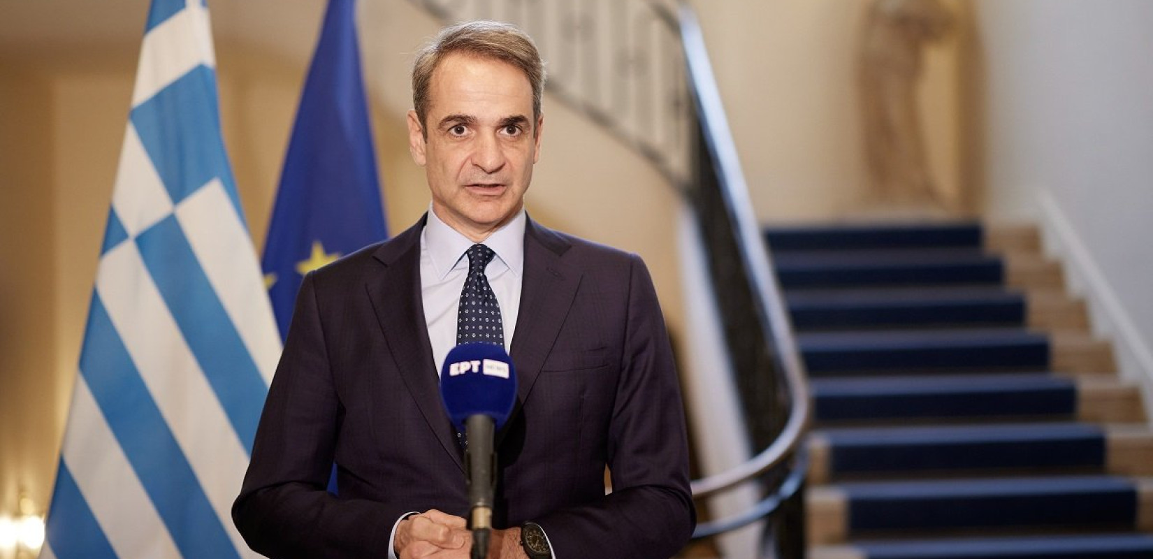 Στην Κύπρο ο Μητσοτάκης: «Η Ευρώπη στέκεται στο πλευρό της Ουκρανίας από την αρχή»