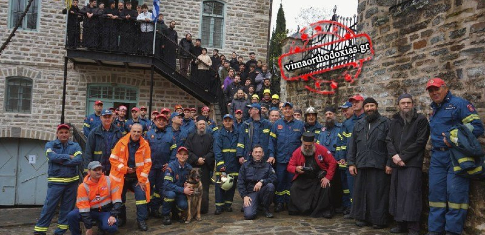 Με επιτυχία η άσκηση σεισμού και πυρκαγιάς στο Άγιο Όρος