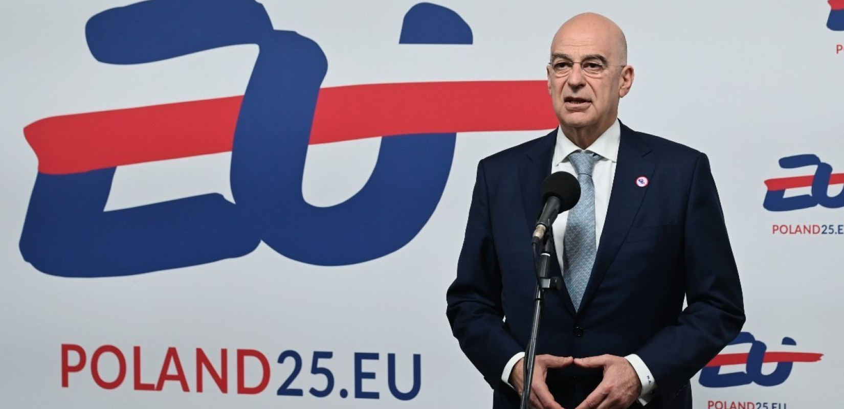 Κοινή ευρωπαϊκή Άμυνα: Μήνυμα Δένδια για τη συμμετοχή της Τουρκίας - «Αδιανόητη η συμμετοχή χωρών που απειλούν μέλη της Ε.Ε»