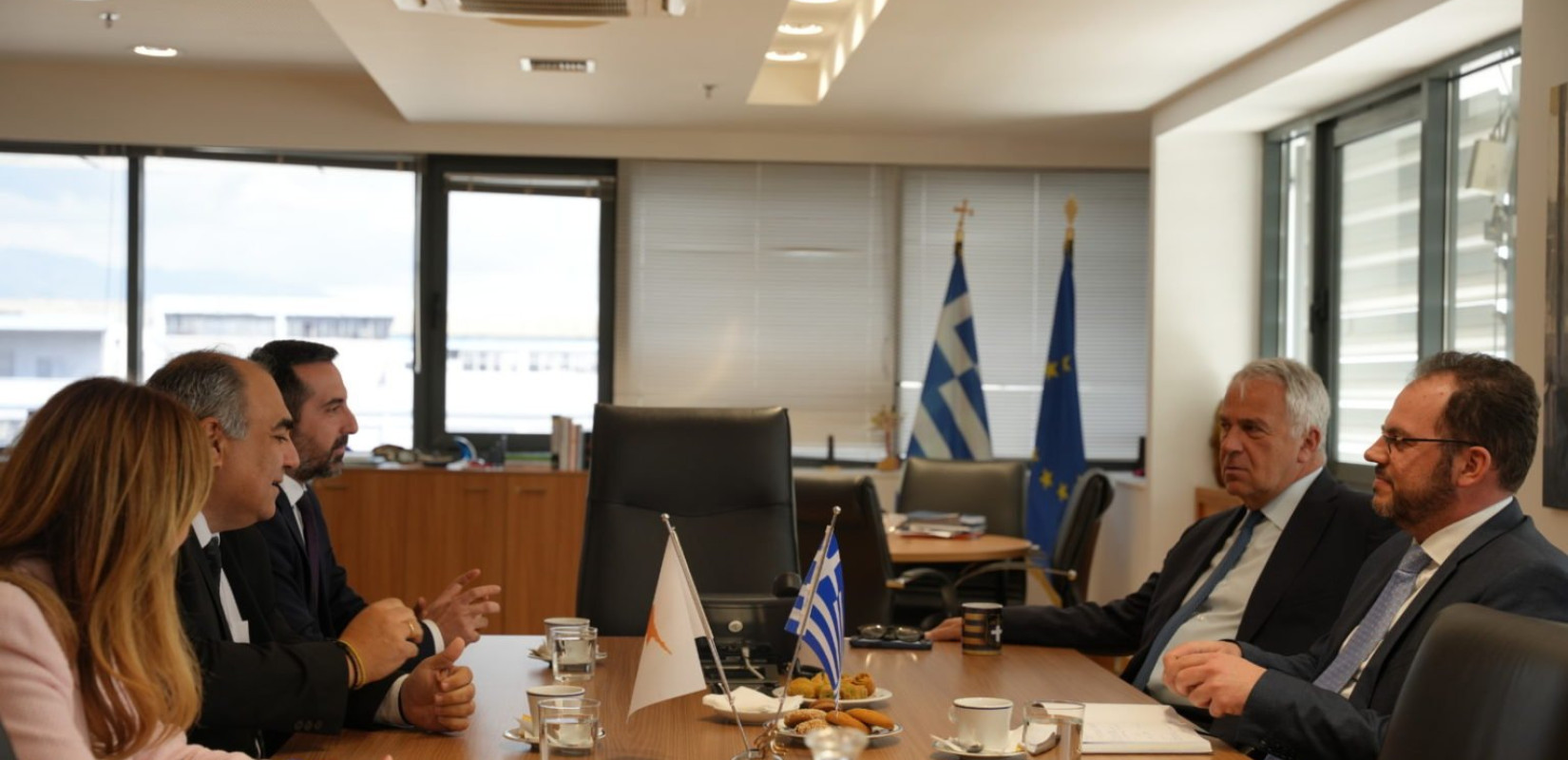 Υπουργείο Μετανάστευσης και Ασύλου: Συνάντηση του Μ. Βορίδη με τον υφυπουργό Μετανάστευσης της Κύπρου Ν. Ιωαννίδη