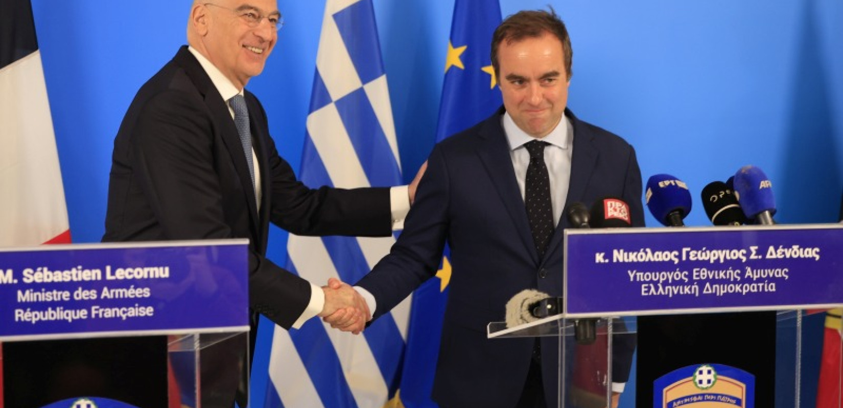 Συμφωνία αγοράς 16 αντιπλοϊκών πυραύλων Exocet από τη Γαλλία υπέγραψε ο Δένδιας