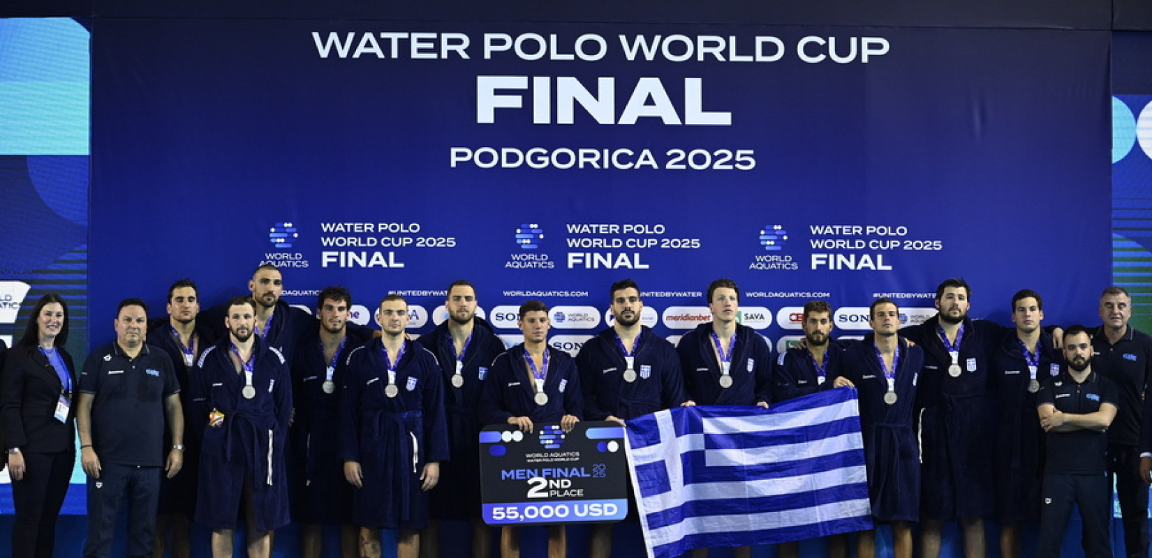 Πόλο: Ασημένιο μετάλλιο η Εθνική ανδρών στο World Cup (βίντεο)