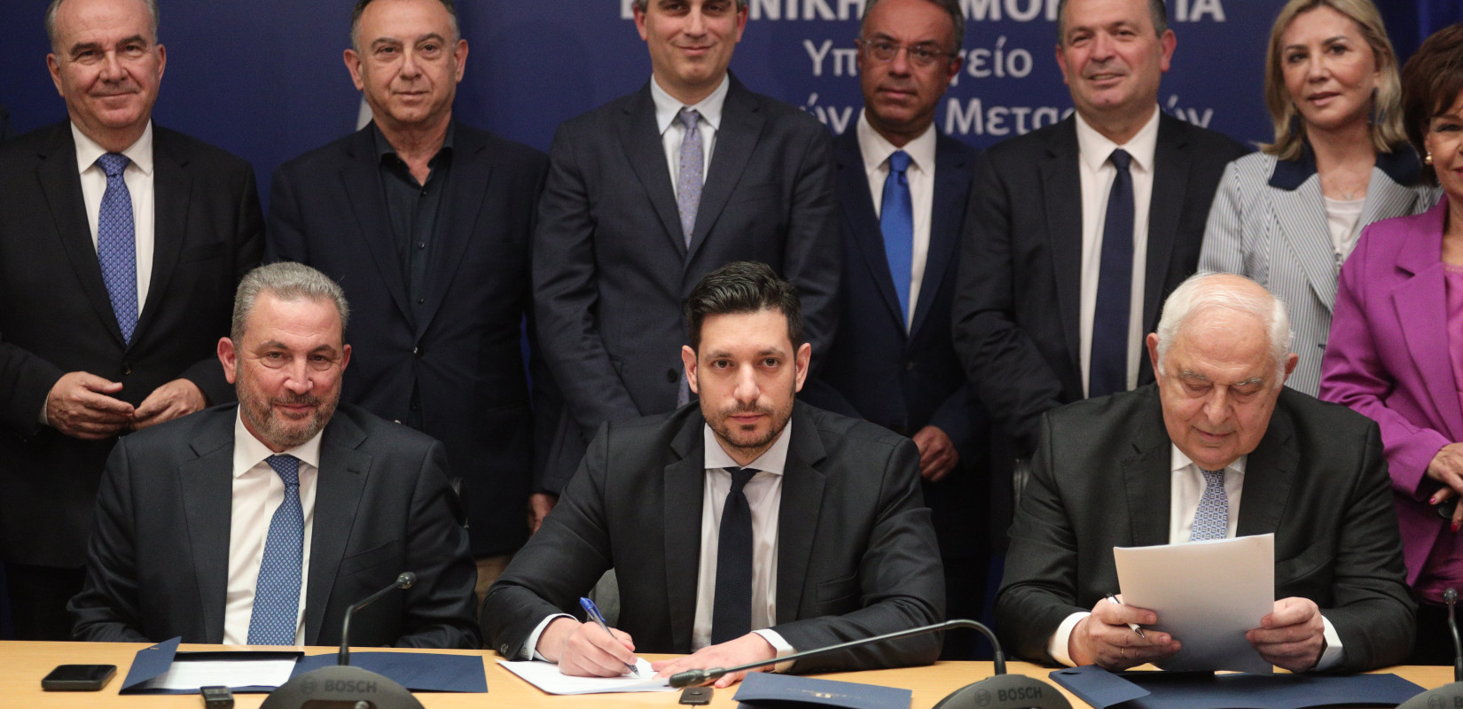 Χρίστος Δήμας: «Πράσινο φως» για τα σιδηροδρομικά έργα αποκατάστασης των ζημιών από τις θεομηνίες «Daniel» και «Elias»