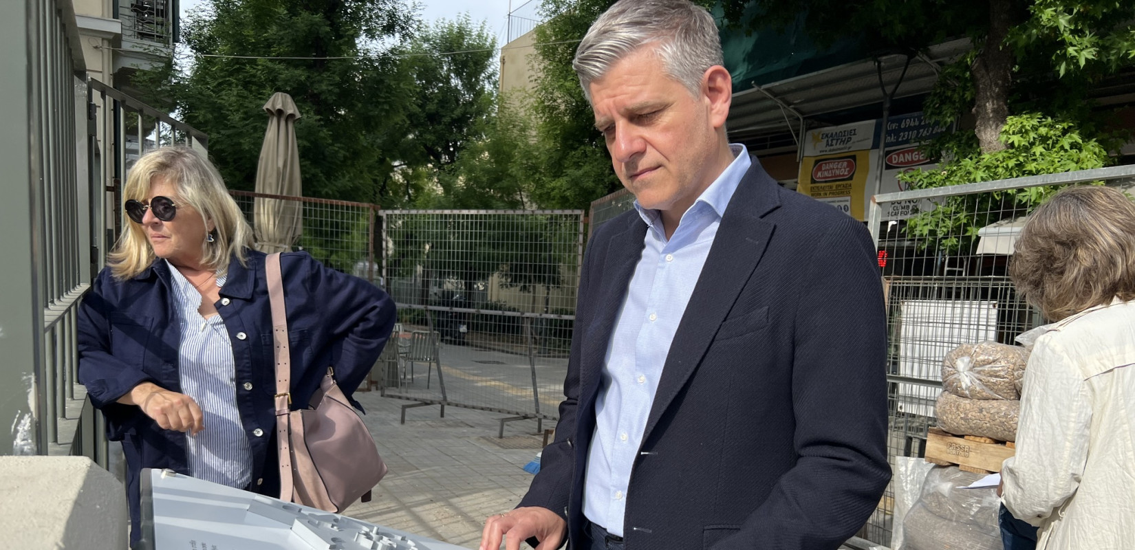 Κ. Γιουτίκας: Αυτοψία  στον αρχαιολογικό χώρo του Αγιάσματος  του Αγίου Ιωάννη στην Θεσαλονίκη