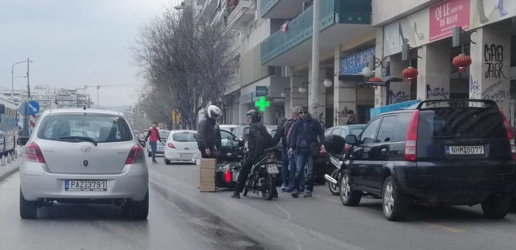 Παγίδα για τους οδηγούς στη Μοναστηρίου