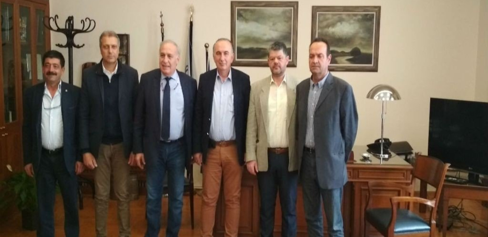 Προβλήματα και κοινές δράσεις στο επίκεντρο συνάντησης του υπ. δημάρχου Παύλου Μελά Γιώργου Λίλτση με τον πρόεδρο και μέλη του ΒΕΘ
