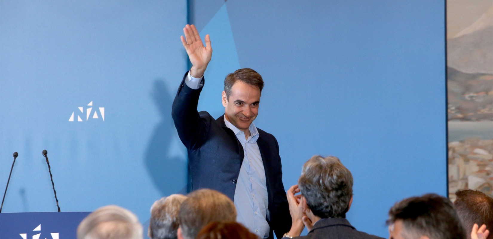 Μητσοτάκης: Οι ευρωεκλογές είναι το πρώτο ημίχρονο και η ΝΔ πρέπει να βάλει πολλά γκολ