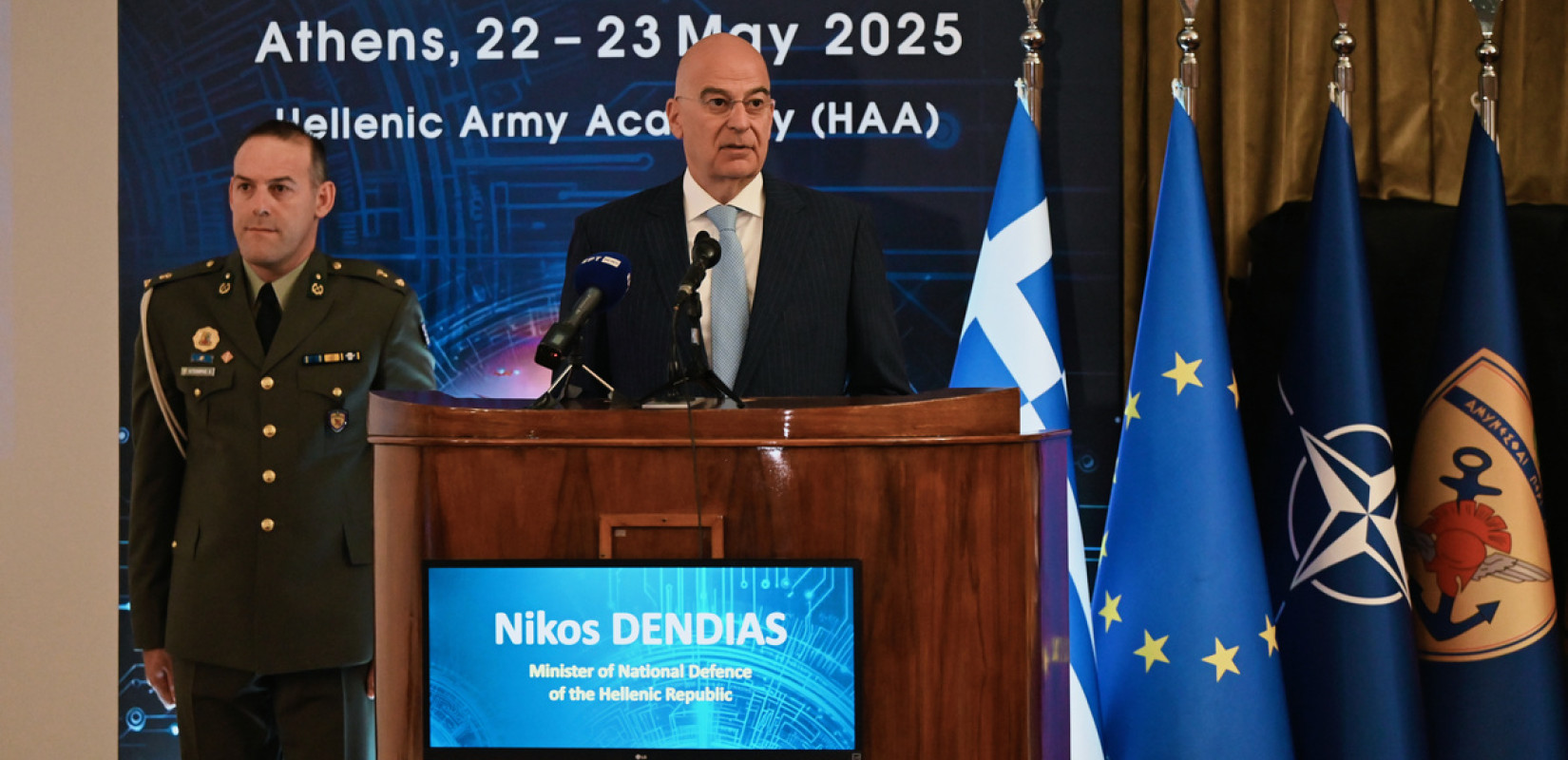 Ν. Δένδιας: Η Τεχνητή Νοημοσύνη καθίσταται κομβικός παράγοντας του αμυντικού σχεδιασμού της Ελλάδας