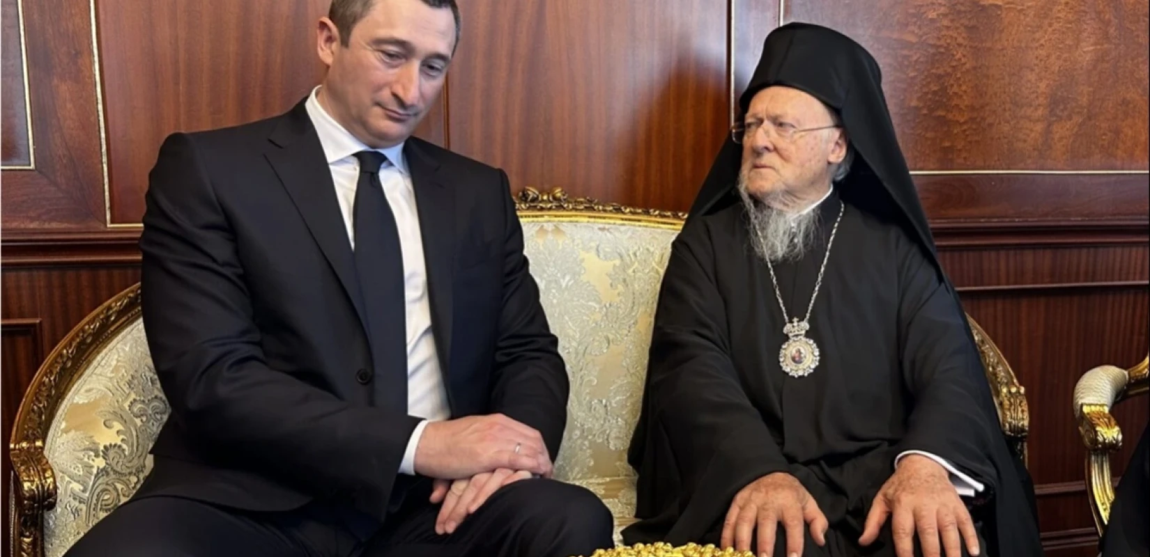 Στο Φανάρι ο αναπληρωτής πρωθυπουργός της Ουκρανίας - Συναντήθηκε με τον Βαρθολομαίο