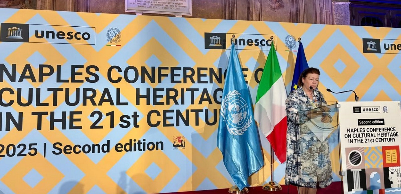 Λ.  Μενδώνη - Διάσκεψη UNESCO: «Ο Πολιτισμός δεν είναι data, είναι βίωμα - Είναι οι ρίζες μας, είναι η γέφυρα που μας ενώνει»