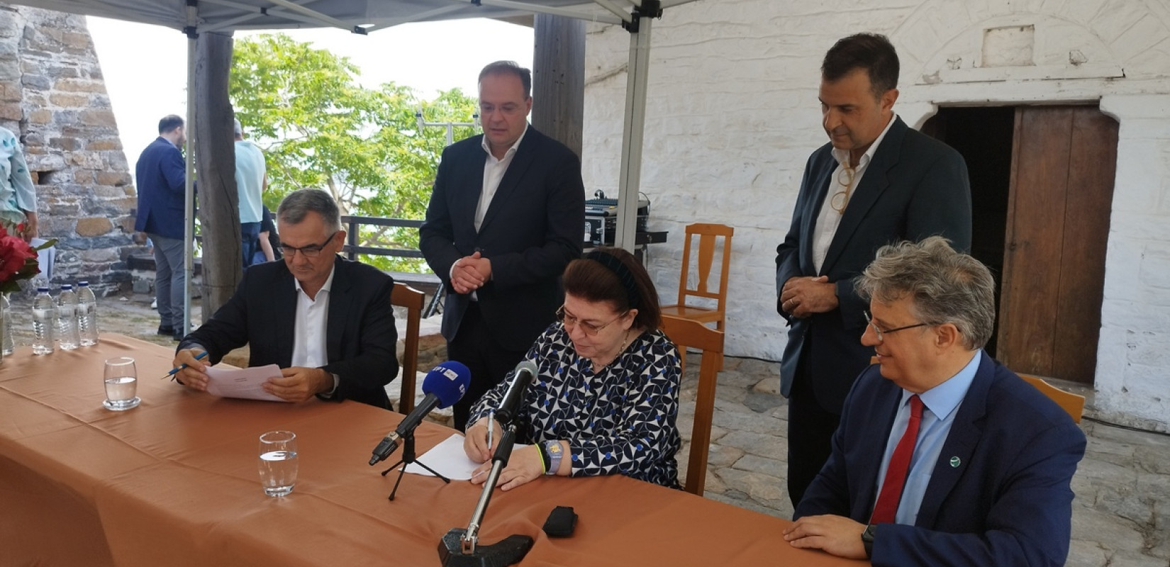 Χαλκιδική: Ξεκινούν εργασίες στερέωσης του Πύργου Προσφορίου με χορηγία της Ελληνικός Χρυσός