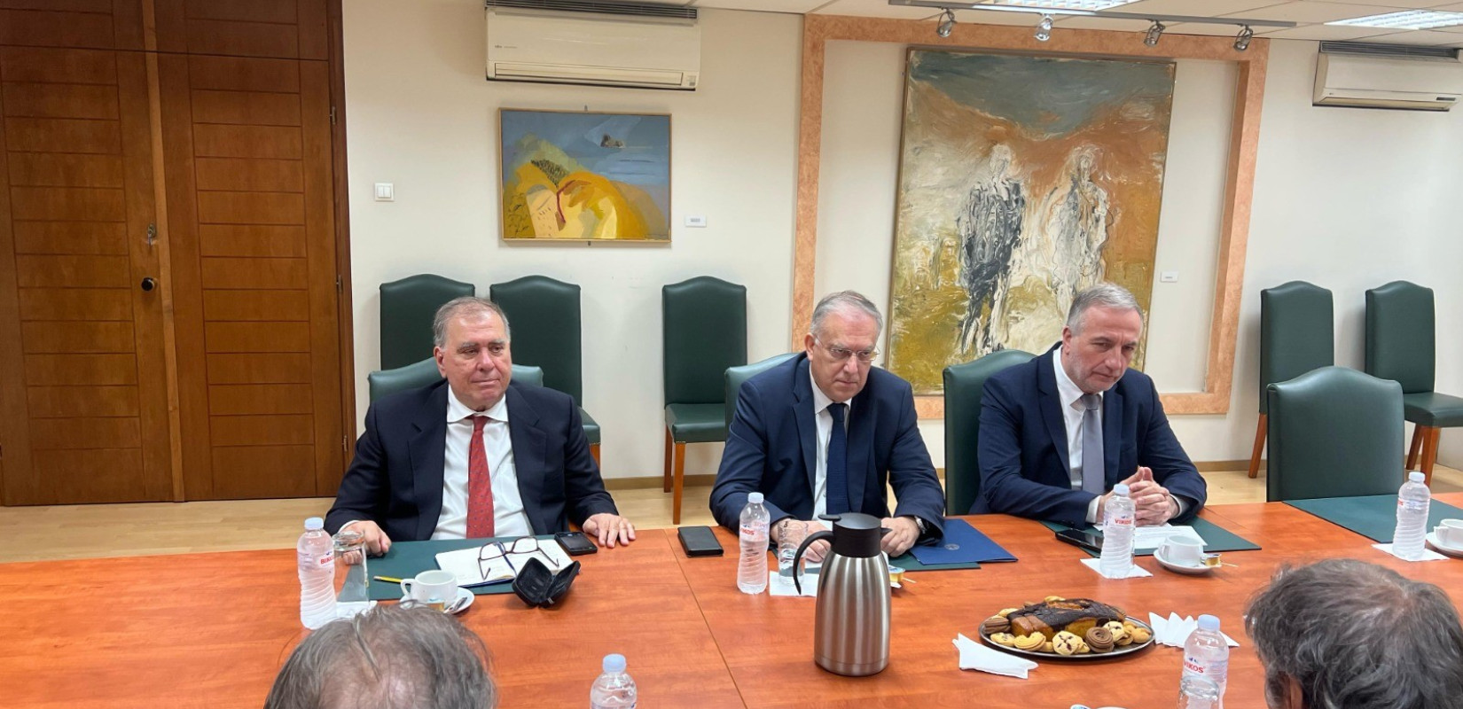 Υπουργείο Ανάπτυξης: Επίσκεψη του γενικού διευθυντή του Διεθνούς Οργανισμού Ατομικής Ενέργειας, Μ. Γκρόσι