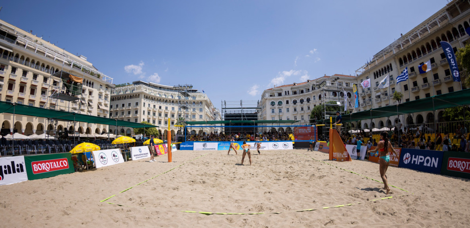 Μπιτς βόλεϊ: Δείτε LIVE τους αγώνες του Thessaloniki Grand Slam 2026 στην Πλατεία Αριστοτέλους