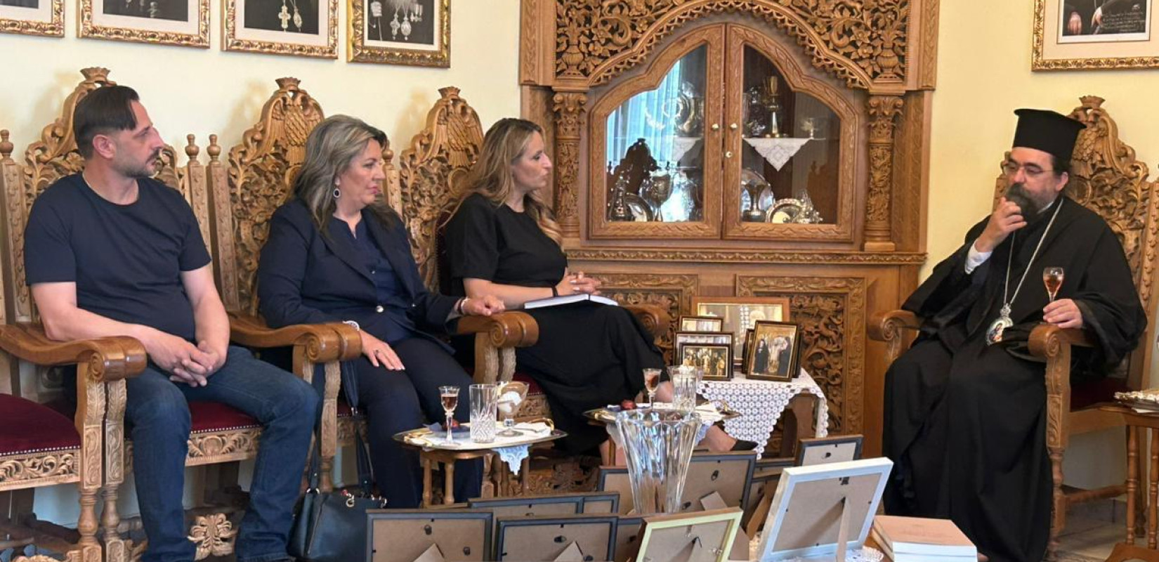 Στην Καστοριά η Έλενα Σώκου στο πλαίσιο της περιοδείας της στην Β. Ελλάδα