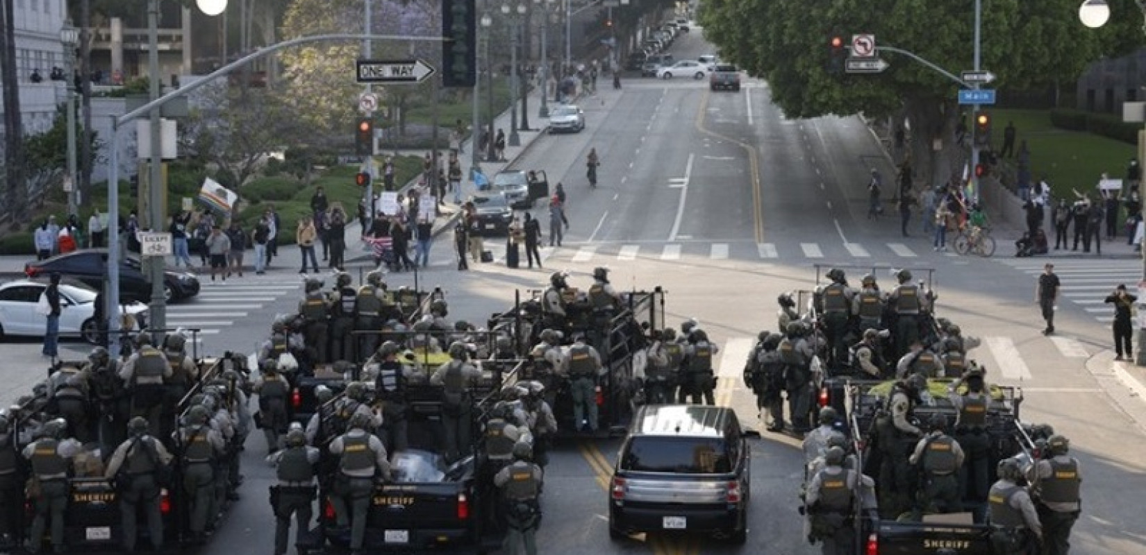 Φωτογραφία αρχείου από την Εθνοφρουρά των ΗΠΑ στο Λος Άντζελες το καλοκαίρι του 2025.