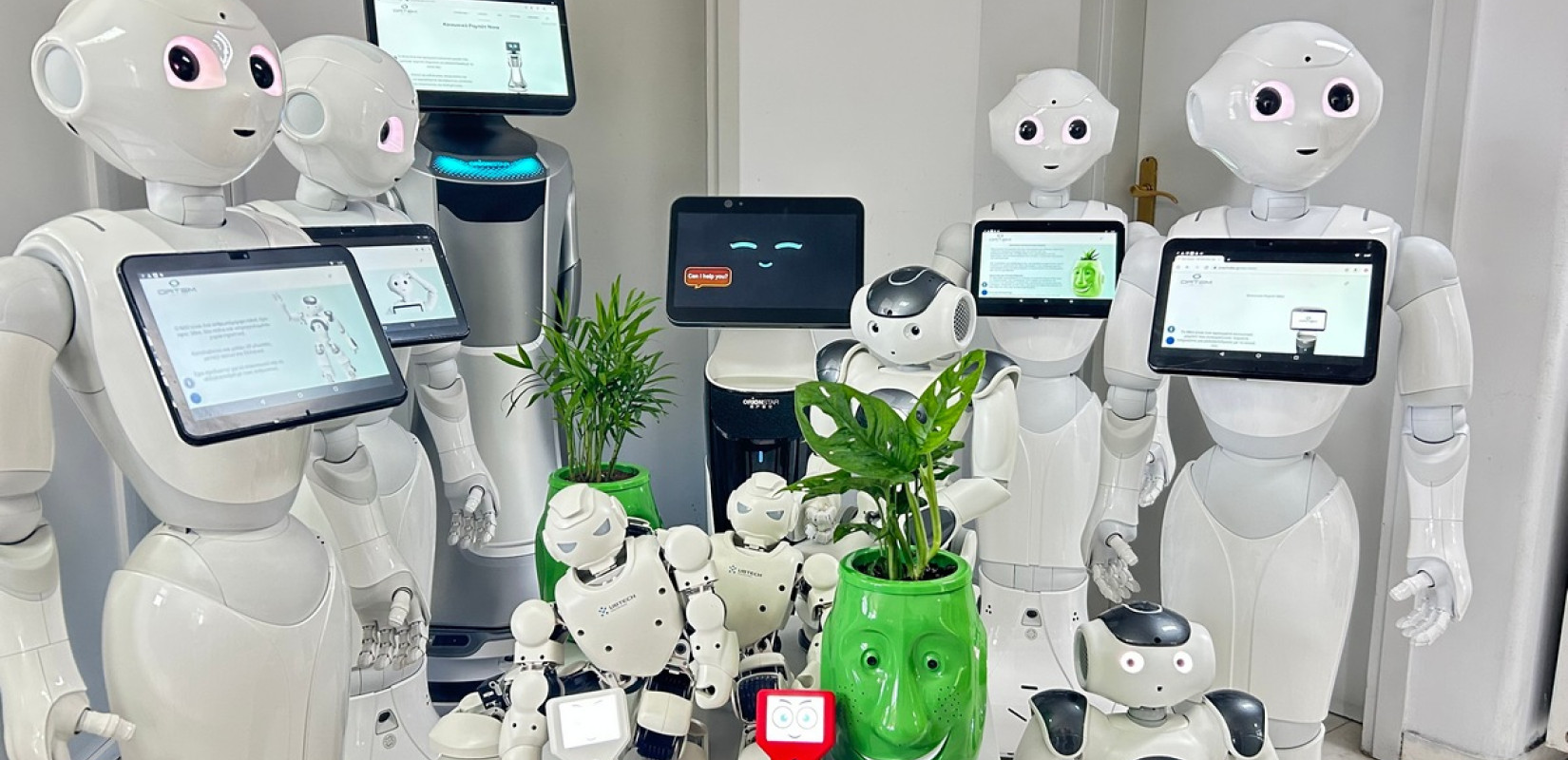 Θεσσαλονίκη: Το πρώτο ρομπότ- γλάστρα που μιλάει με φυσική φωνή