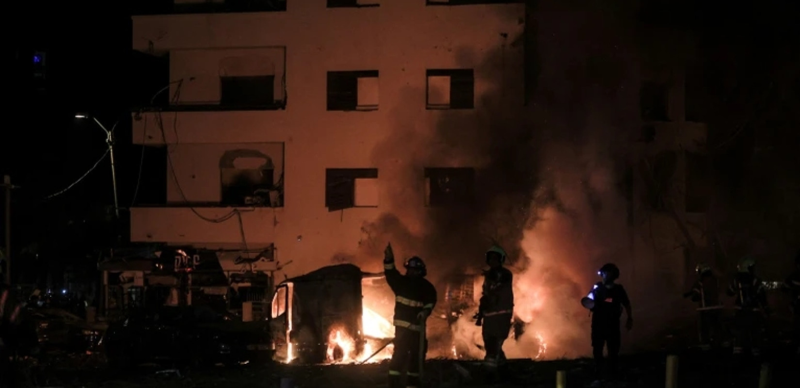 Ιρανικό χτύπημα στο Τελ Αβίβ / Φωτ.: Reuters