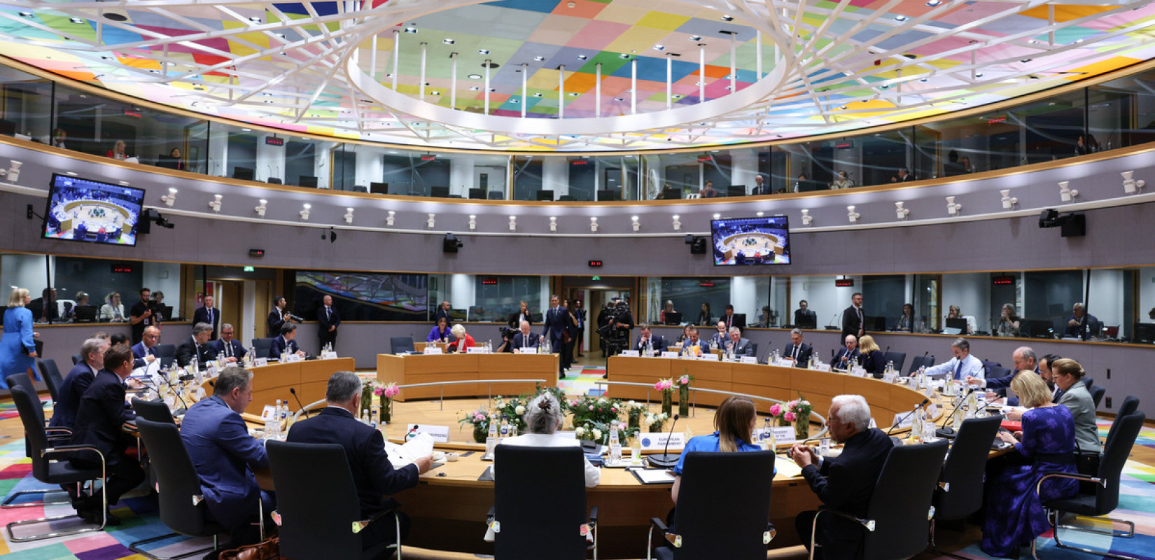 Στην «καταστροφική ανθρωπιστική κατάσταση στη Γάζα» αναφέρονται τα συμπεράσματα του Ευρωπαϊκού Συμβουλίου για τη Μέση Ανατολή
