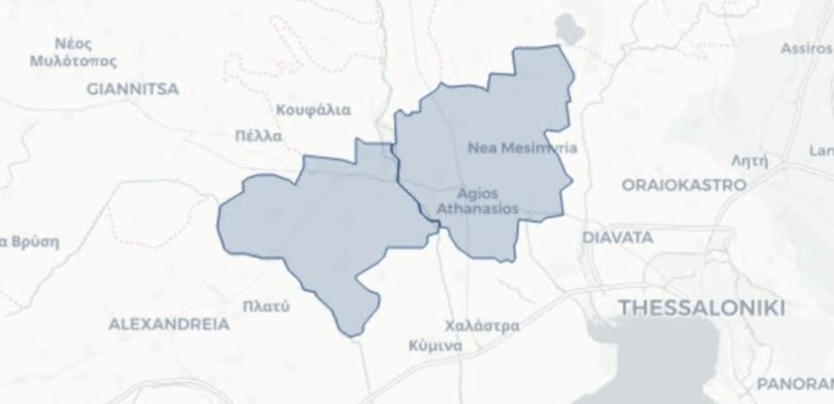 Δήμος Χαλκηδόνος: Εκπόνηση Τοπικών Πολεοδομικών Σχεδίων για τις Δημοτικές Ενότητες Αγίου Αθανασίου και Χαλκηδόνας