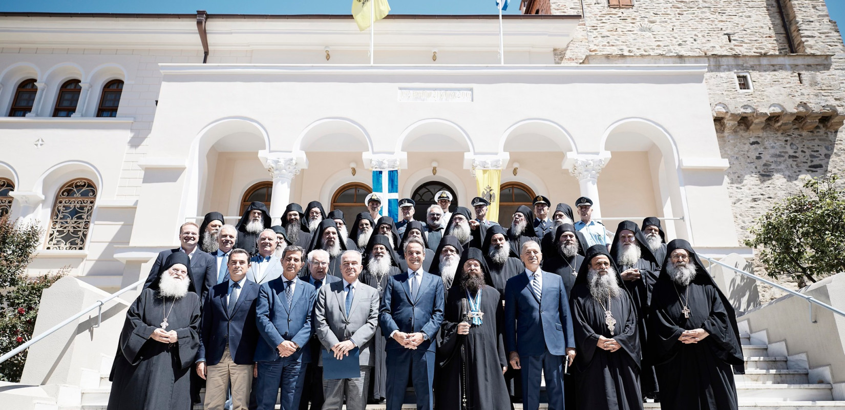 Κ. Μητσοτάκης από Άγιο Όρος: Ο λόγος της αλήθειας να ακουστεί πιο ισχυρός - Έργα 100 εκατομμυρίων ευρώ ως το 2030 στην Αθωνική Πολιτεία