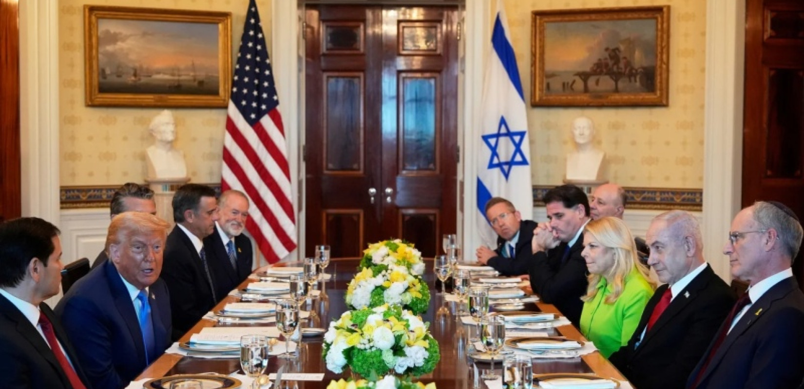 Συνάντηση Τραμπ - Νετανιάχου στον Λευκό Οίκο / Φωτογραφία AP