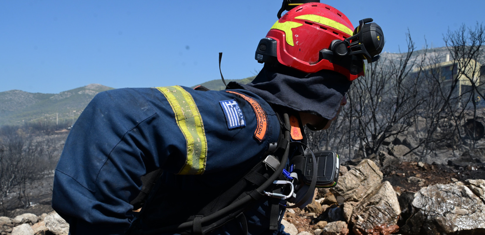 Χαλκιδική: Yπό μερικό έλεγχο τέθηκε η φωτιά κοντά στο Στρατώνι- Σε επιφυλακή η Πυροσβεστική