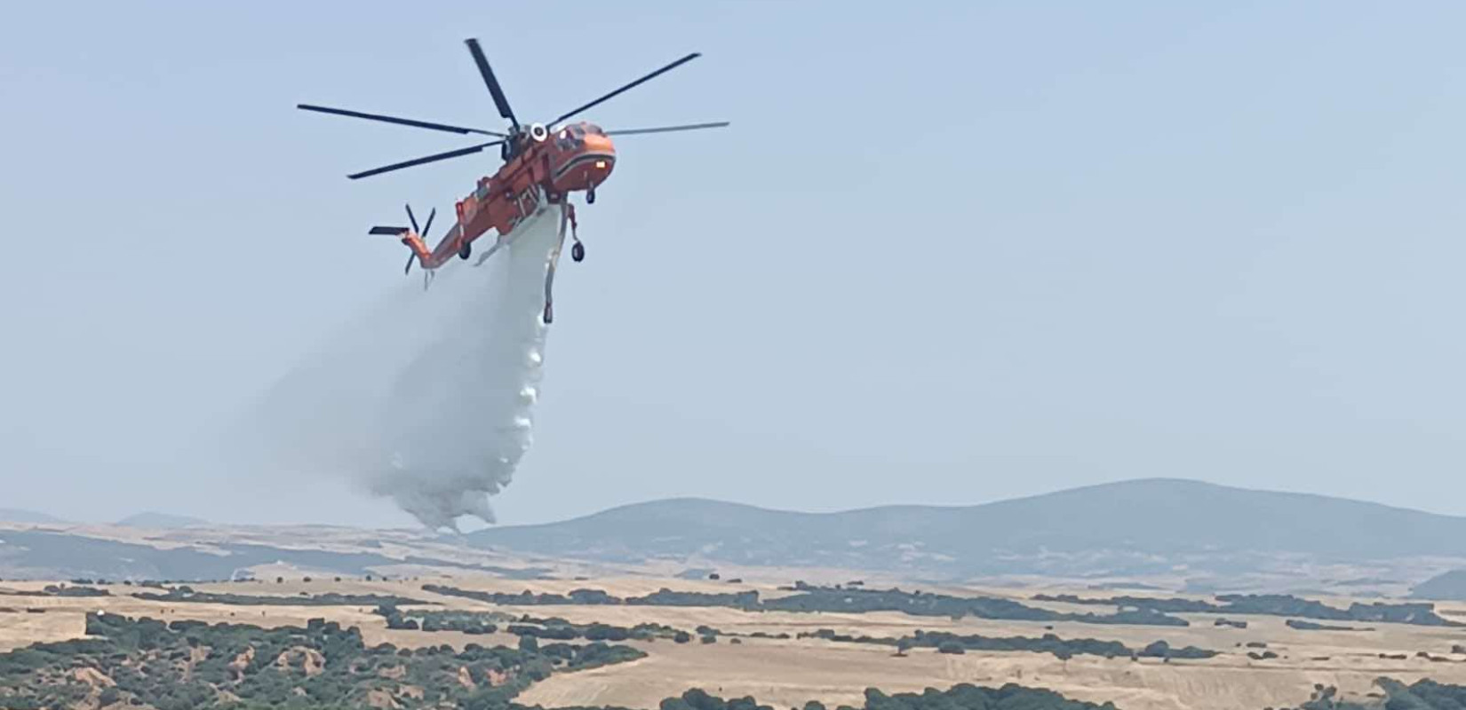 Ροδόπη: Οριοθετήθηκε η φωτιά στη Μελίταινα- Δεν απείλησε κατοικημένες περιοχές
