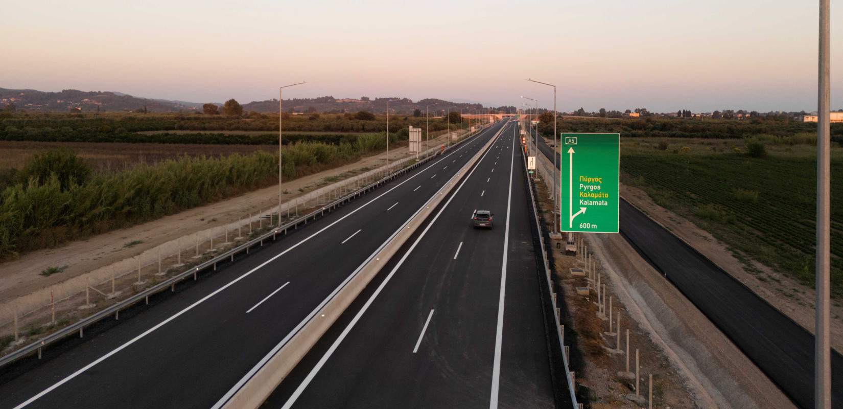 Αυτοκινητόδρομος Πάτρα – Πύργος: Παραδίδονται σήμερα στην κυκλοφορία 65 χλμ στο τμήμα Πύργος – Αλισσός