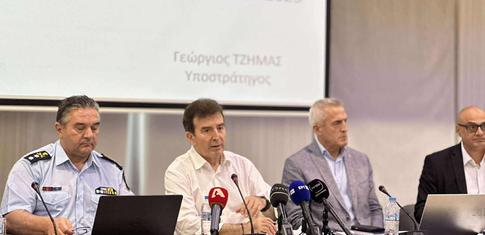 Δέσμευση Χρυσοχοΐδη για πάταξη της εγκληματικότητας στη Θεσσαλονίκη ώστε «κάθε γωνιά του νομού να είναι ασφαλής»