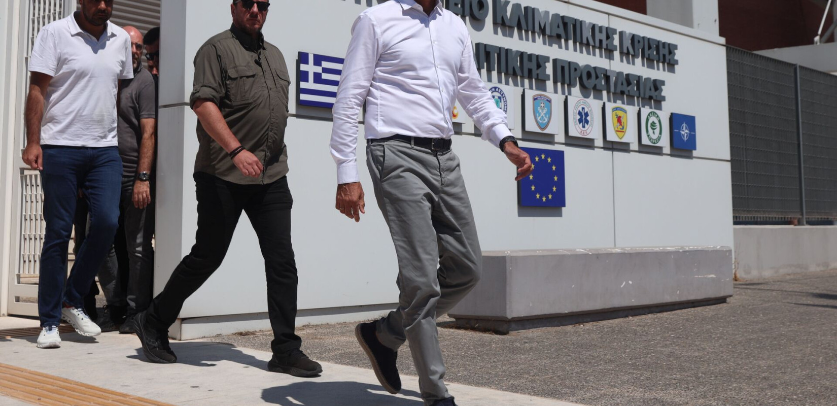 Το Υπουργείο Κλιματικής Κρίσης και Πολιτικής Προστασίας επισκέφθηκε ο Κ. Μητσοτάκης
