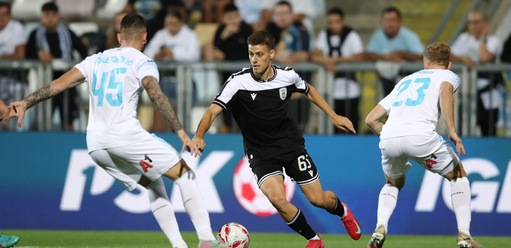 Ριέκα - ΠΑΟΚ 1-0: Ο Δικέφαλος πίσω στο σκορ στα πρώτα 45 λεπτά