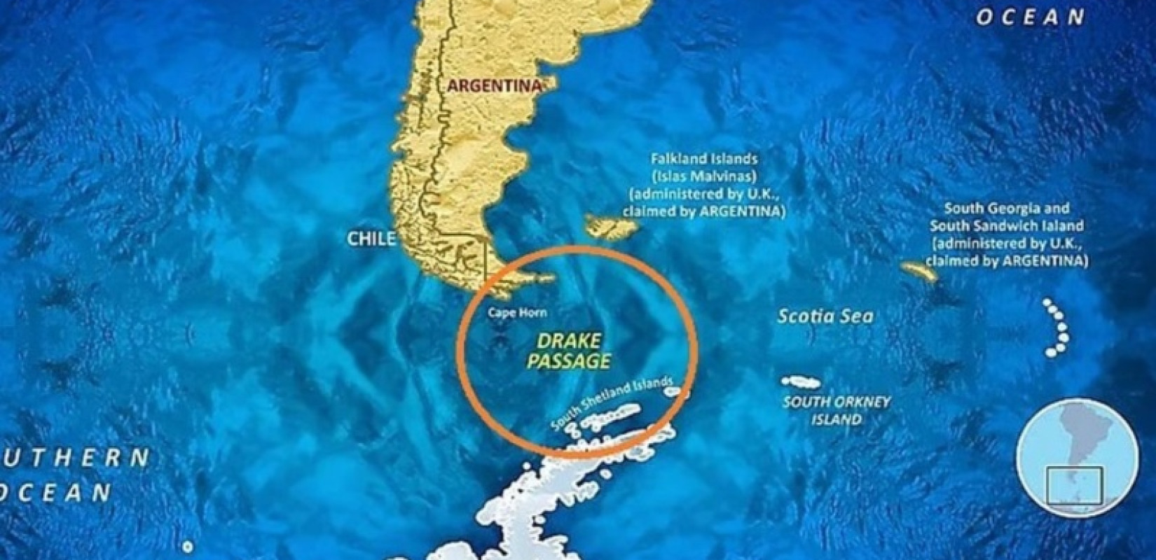 Σεισμός 7,5 Ρίχτερ μεταξύ Νότιας Αμερικής και Ανταρκτικής στον Νότιο Ατλαντικό