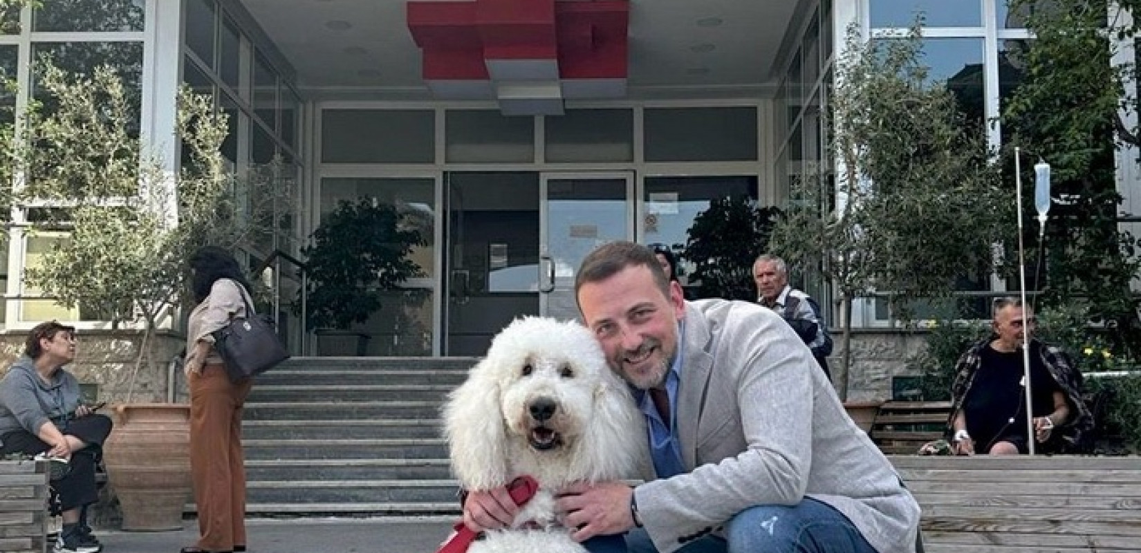 Αθήνα: Σκύλοι θεραπείας στο πλευρό των ογκολογικών ασθενών στο νοσοκομείο Μεταξά