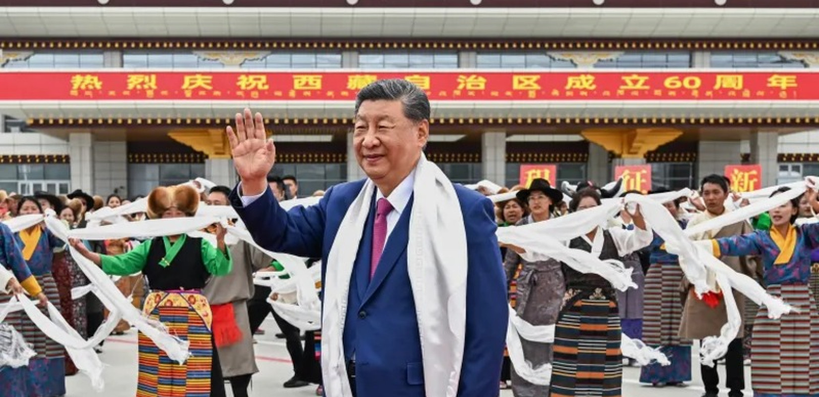 Το Θιβέτ γιορτάζει 60 χρόνια ως αυτόνομη κινεζική περιφέρεια υπό το βλέμμα του Σι Τζινπίνγκ (βίντεο)