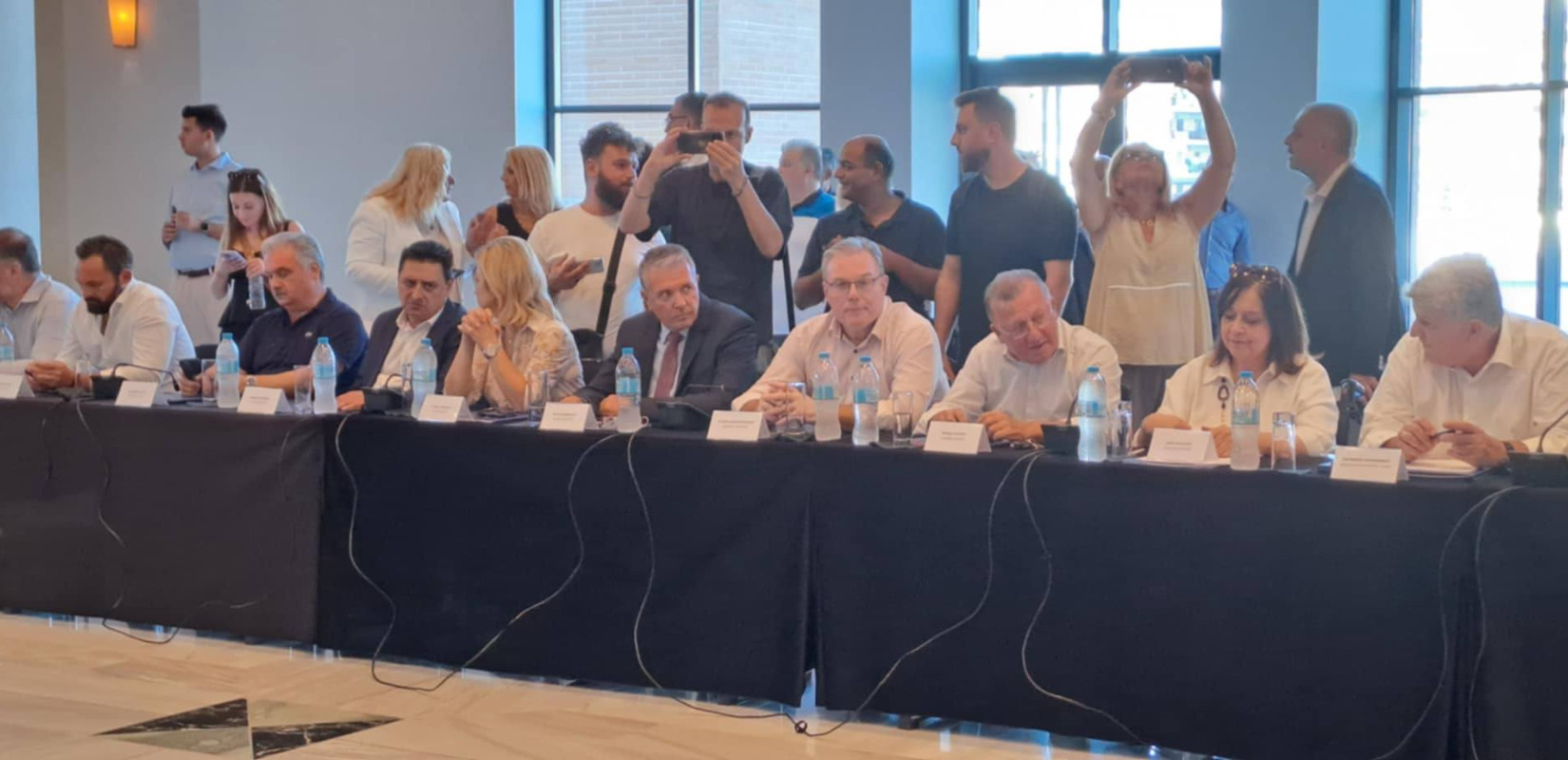 Θεσσαλονίκη: Η Χ. Αράπογλου στη σύσκεψη των Δημάρχων της Κεντρικής Μακεδονίας