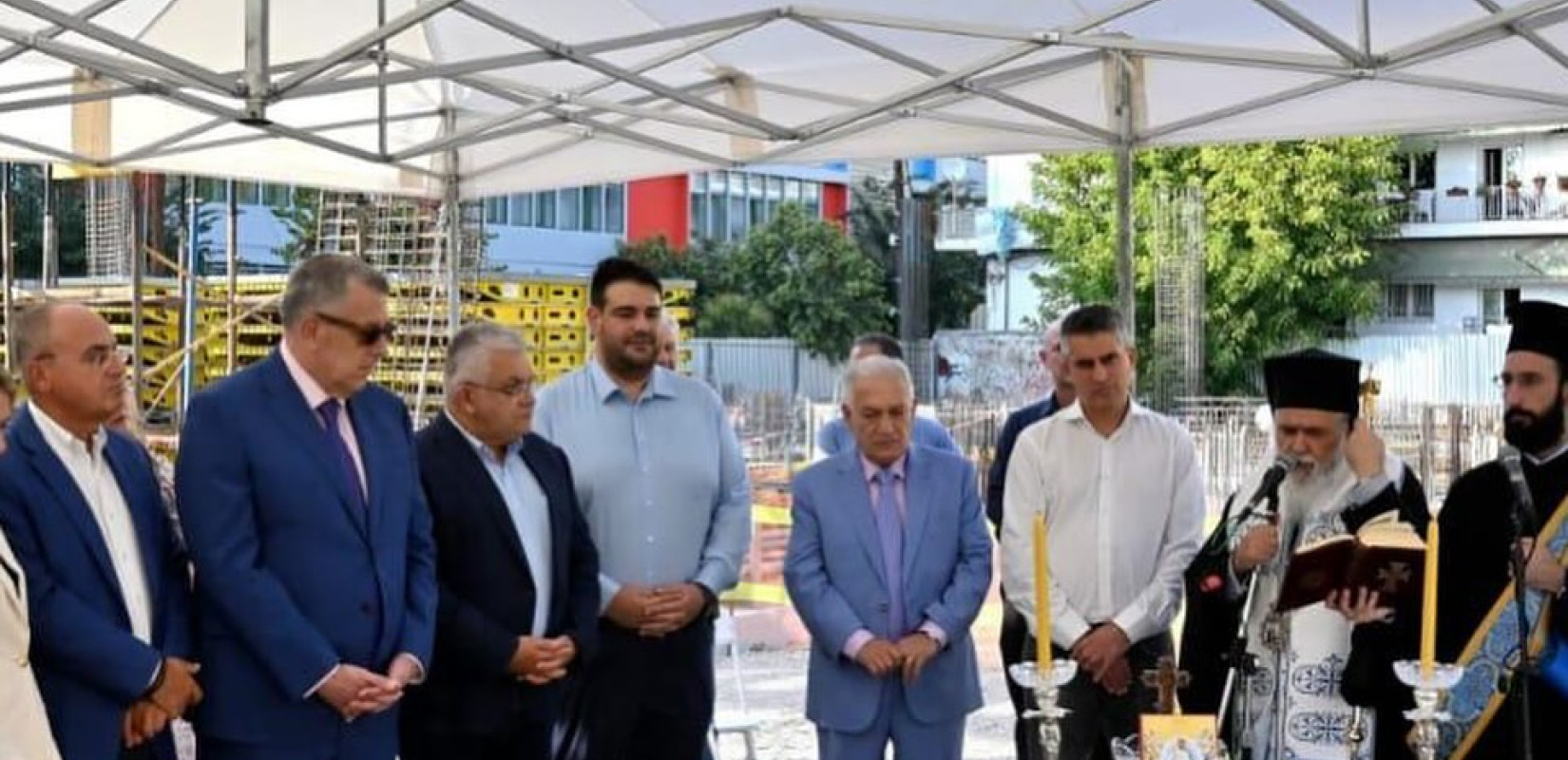 Θεσσαλονίκη: Παρουσία Παπαϊωάννου και Δήμα η θεμελίωση του 5ου Δημοτικού Αμπελοκήπων