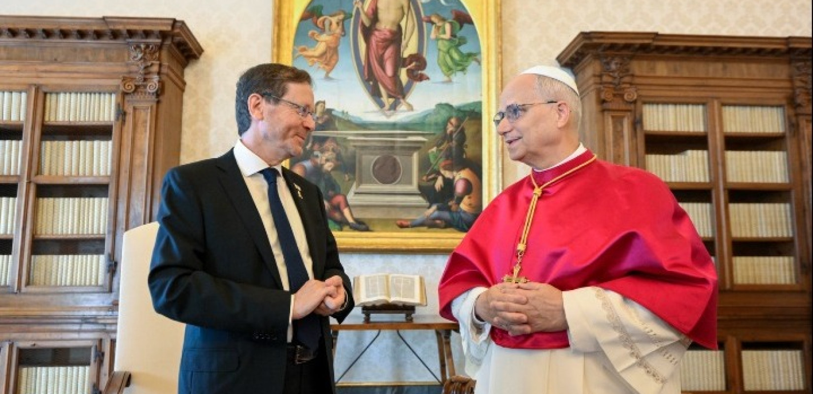 Βατικανό: Ο Πάπας Λέων μίλησε για την «τραγική κατάσταση στη Γάζα» στον Ισραηλινό πρόεδρο